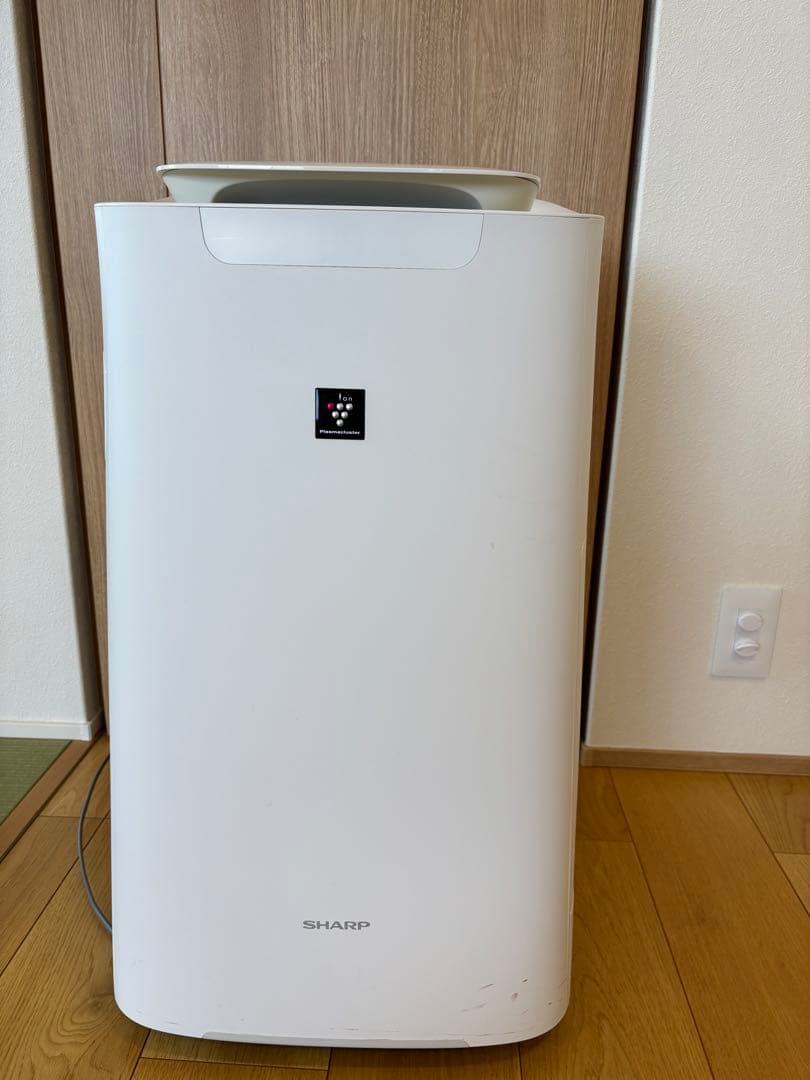 【12/23まで】⭐︎ほぼ新品⭐︎SHARP 空気清浄機 2021年製 シャープ SHARP 空気清浄機 プラズマクラスター7000 空気清浄:6畳まで