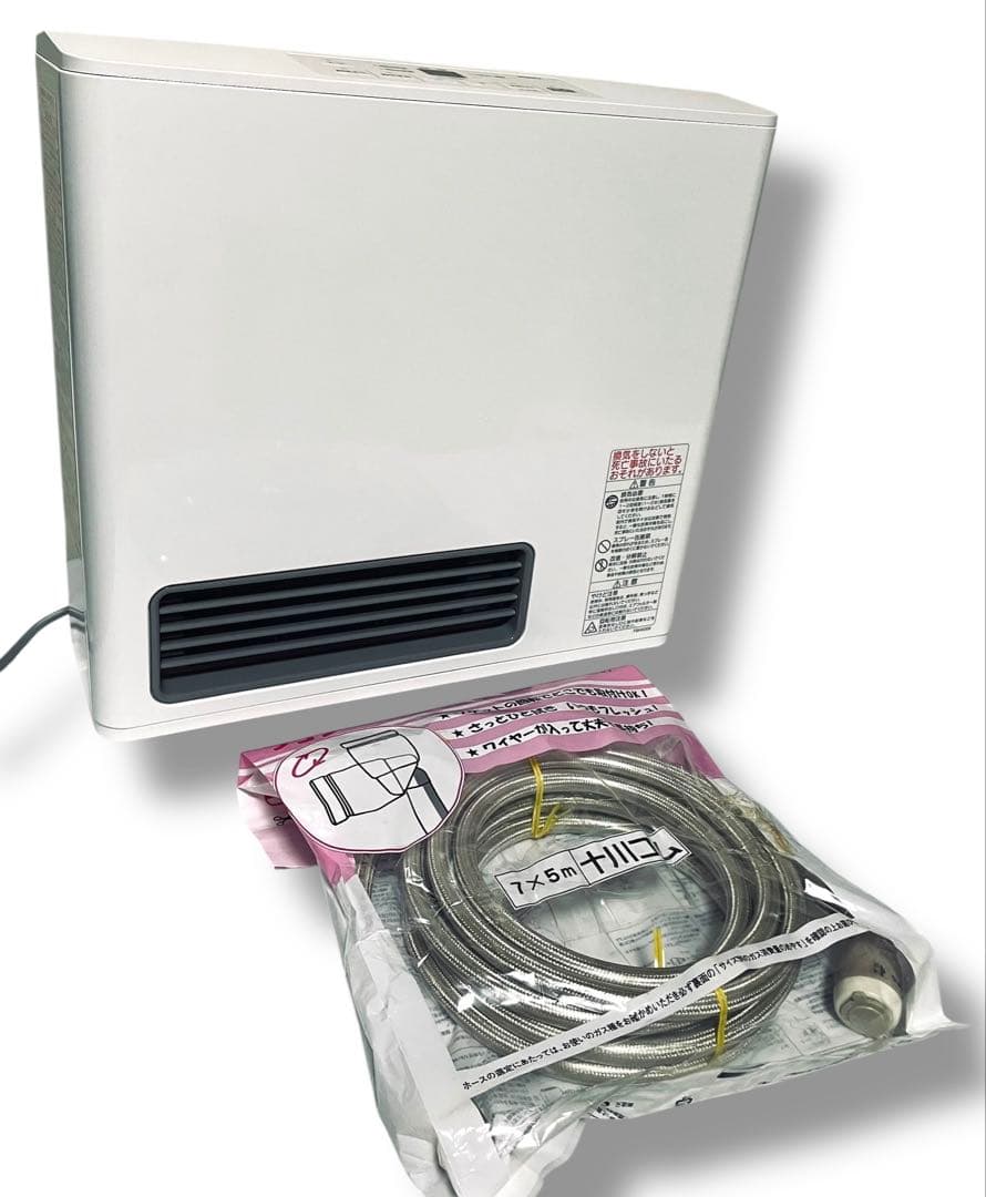 動作品 NORITZ GFH−4006S 5m 都市 ガス ホース ファンヒータ - メルカリ