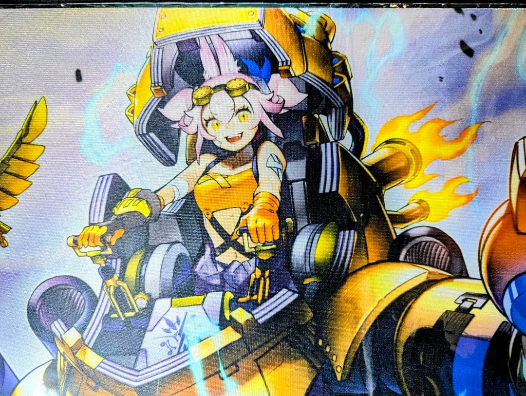 未開封 鉄獣戦線 塊撃のベアブルム プレイマット 遊戯王 公式品　アジア