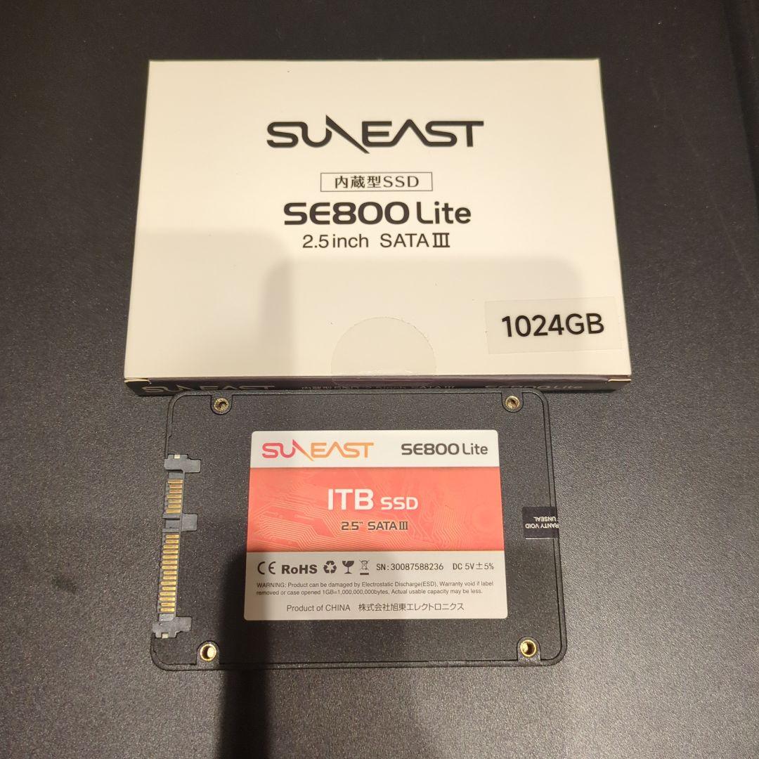 SUNEAST SE800 Lite 1TB SSD 2.5インチ Amazon | SUNEAST SSD 内蔵 2.5インチ SATA TLC 3D NAND採用 SATA3 6Gb