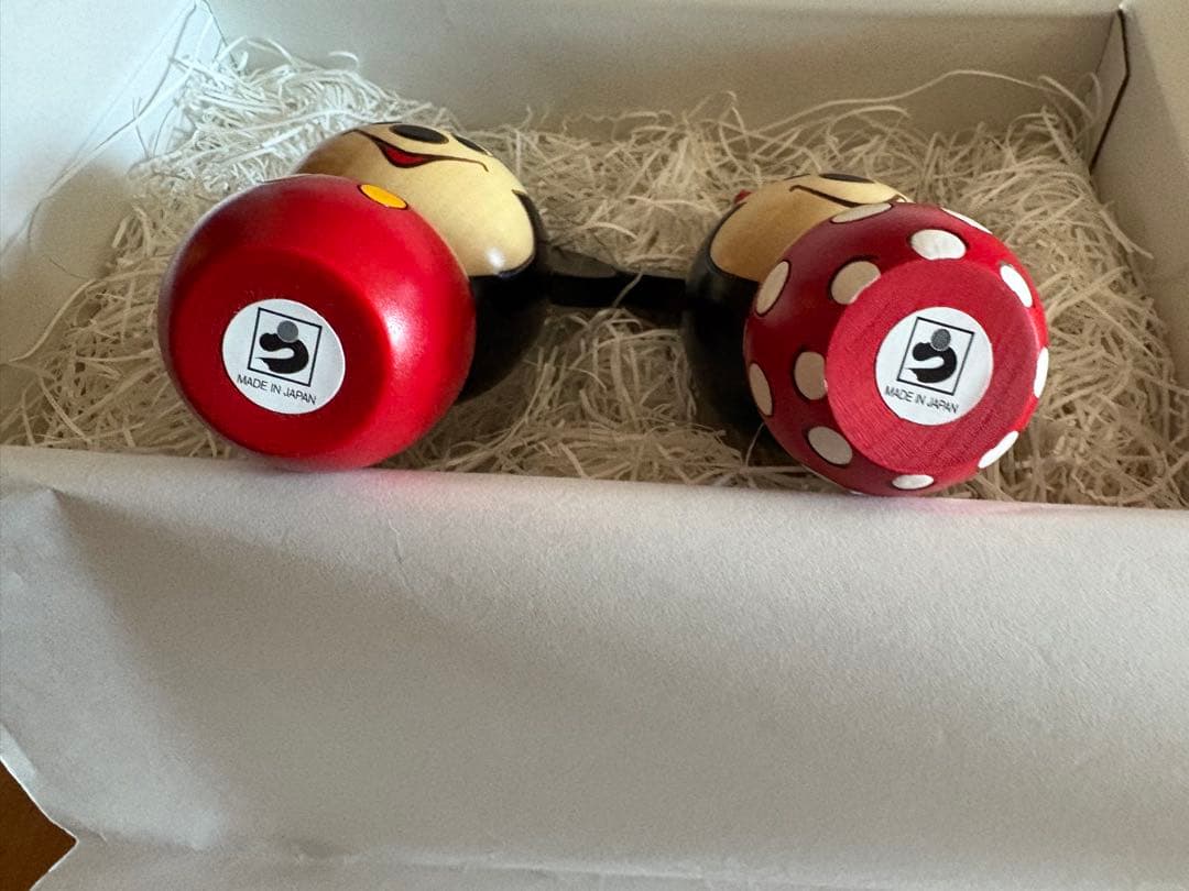 卯三郎こけし　ミッキー　ミニー　セット　新品　未使用　ディズニー　コラボ