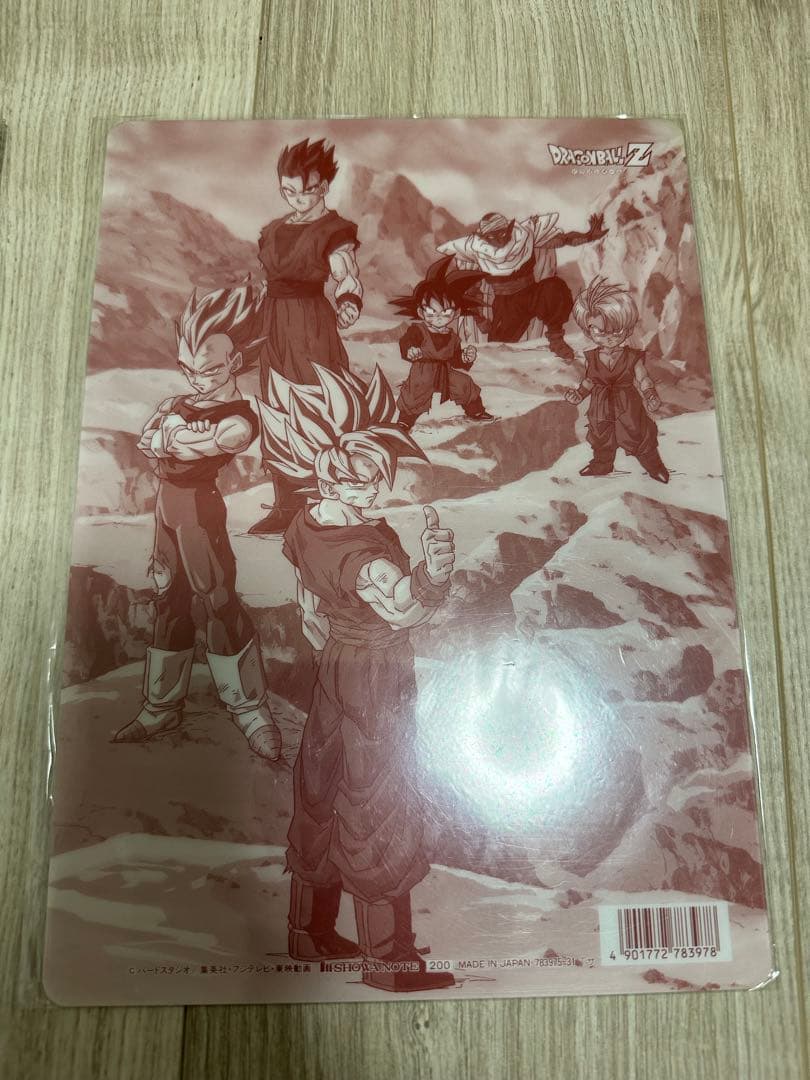 希少】当時物ドラゴンボールZ下敷きとクリアファイル