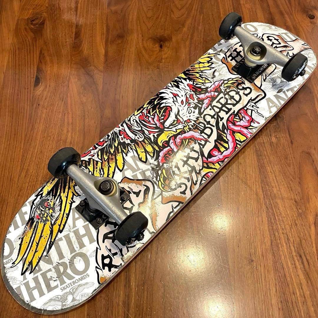 スケボー アンチヒーロー スケートボード ANTIHERO 7.875 - メルカリ