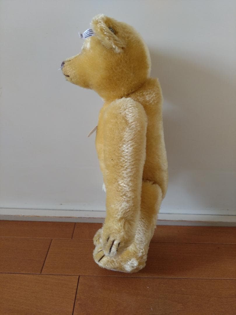 大値下Steiff シュタイフ 世界限定 テディベア レプリカ1908　イエロー
