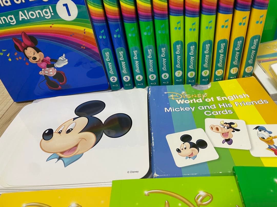 DWE ディズニー英語システム シングアロングフルセット ブルーレイ 784