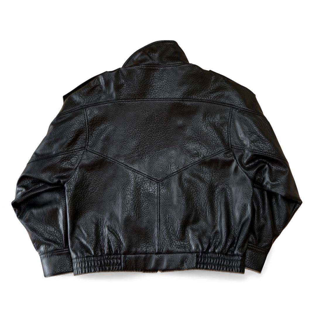 ZARA フェイクレザー ライダース ジャケット XL 4391 872 800 - メルカリ