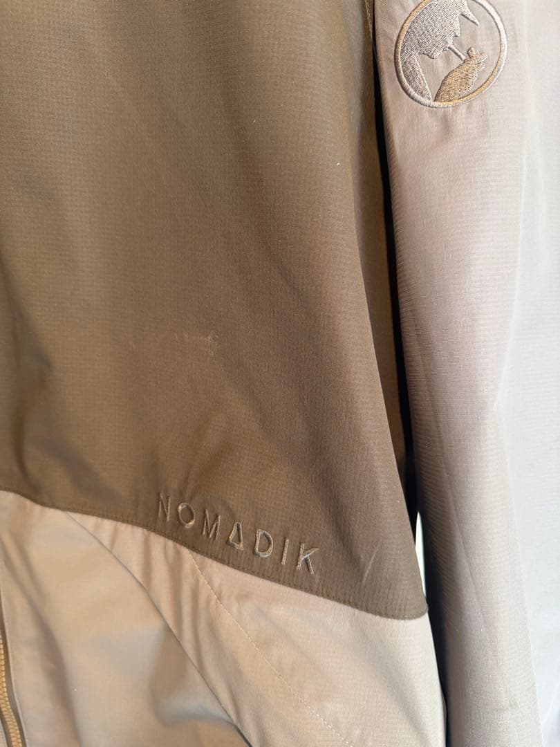 NOMADIK GLITCH JKT BROWN/LIGHTBROWN - メルカリ
