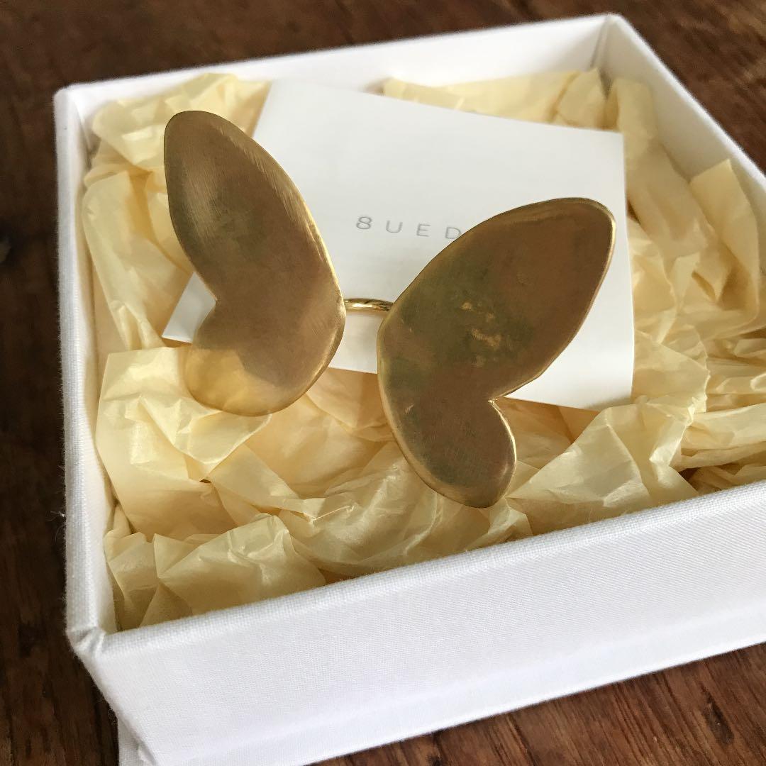 8uede Rama Ring/ L gold - メルカリ