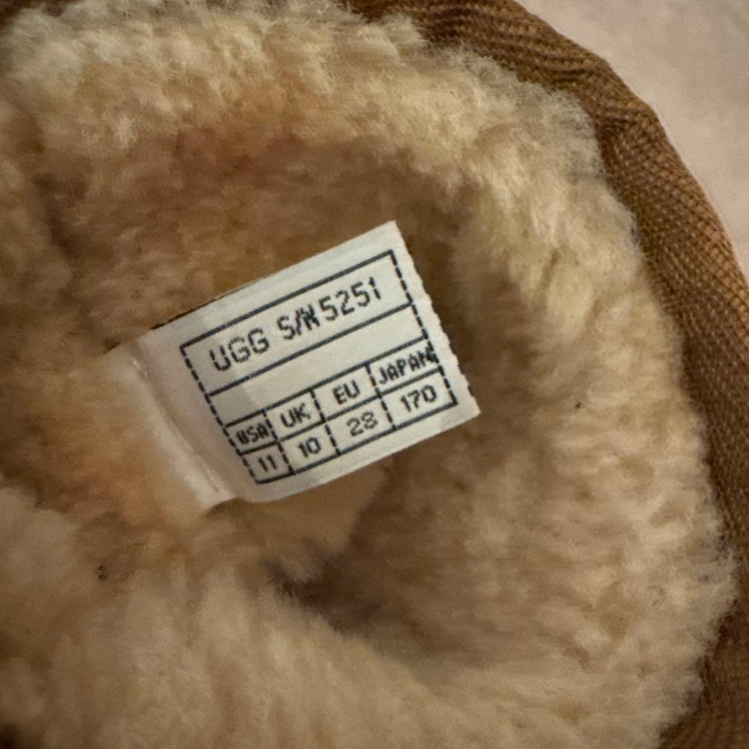 超希少！クロムハーツ✖️uggコラボ アグ ムートンブーツ キャメル17cm