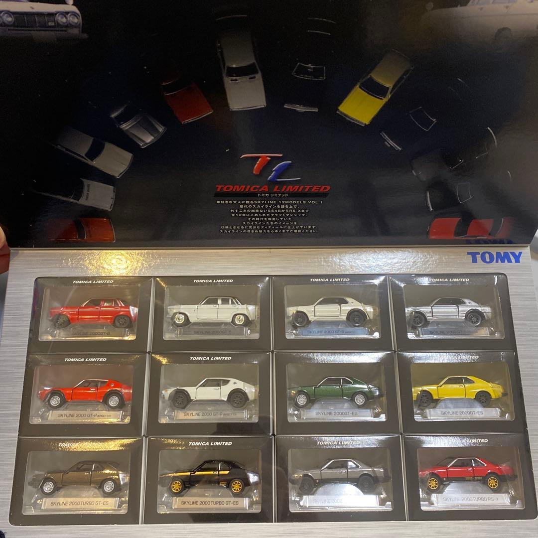 TOMICA LIMITED SKYLINE 12 MODELSセット