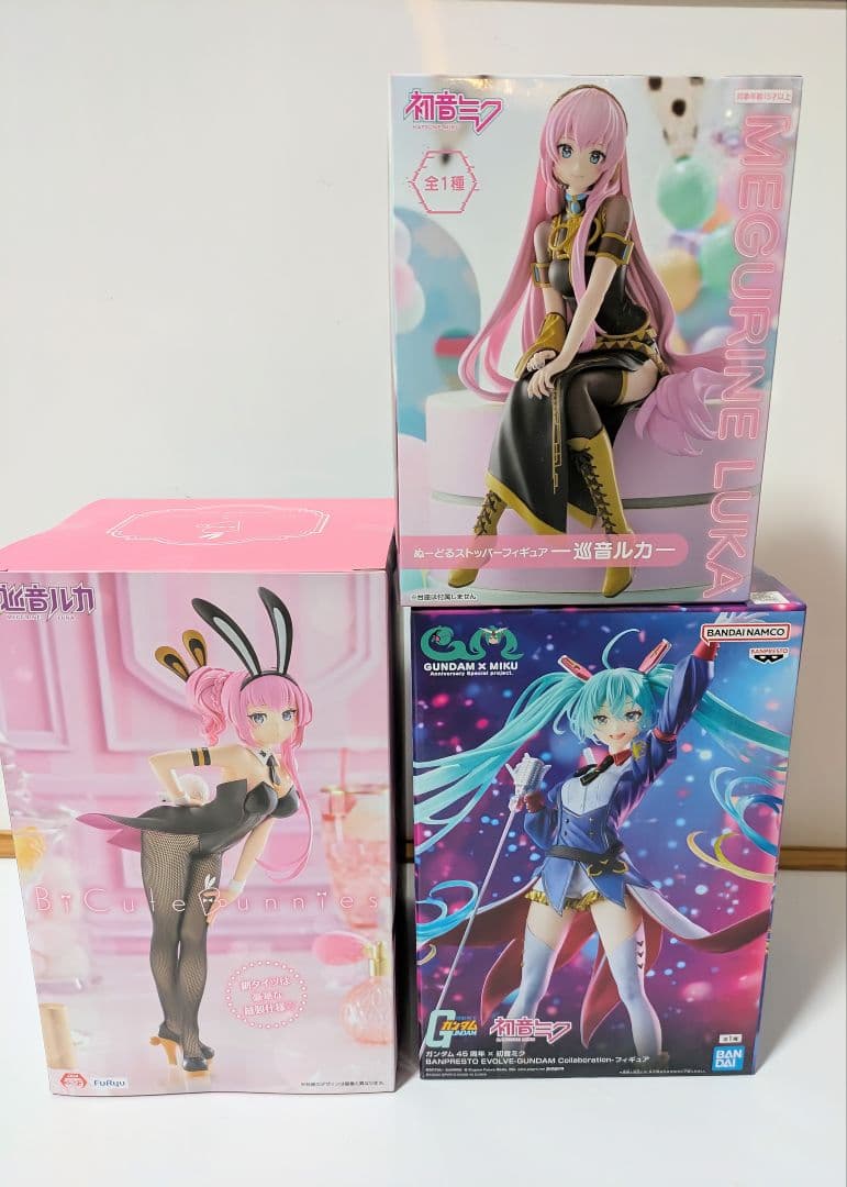 初音ミク 巡音ルカ フィギュア ぬーどるストッパー - メルカリ