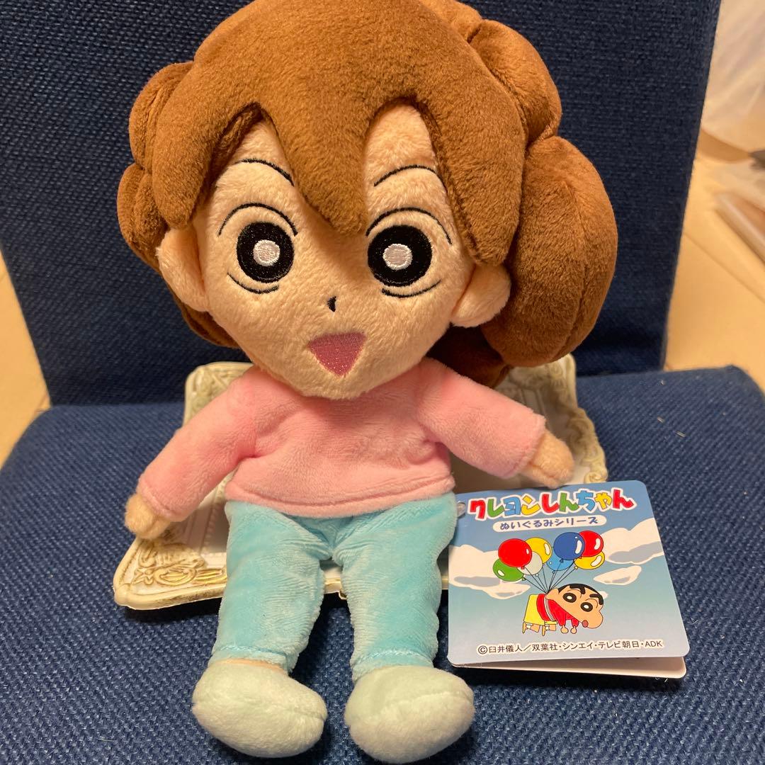 クレヨンしんちゃん みさえ ぬいぐるみ 野原みさえ 三英貿易 - メルカリ
