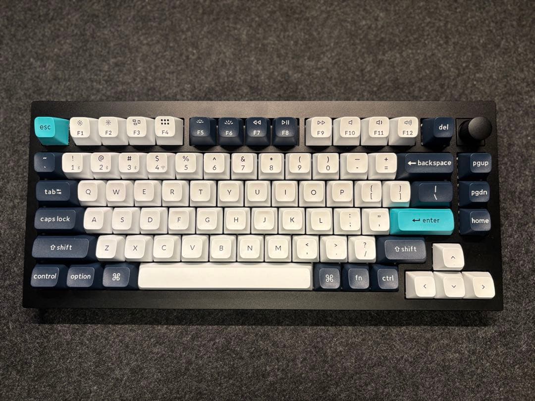 Keychron Q1 Max QMK/VIA（US ANSI 配列）茶軸 - メルカリ
