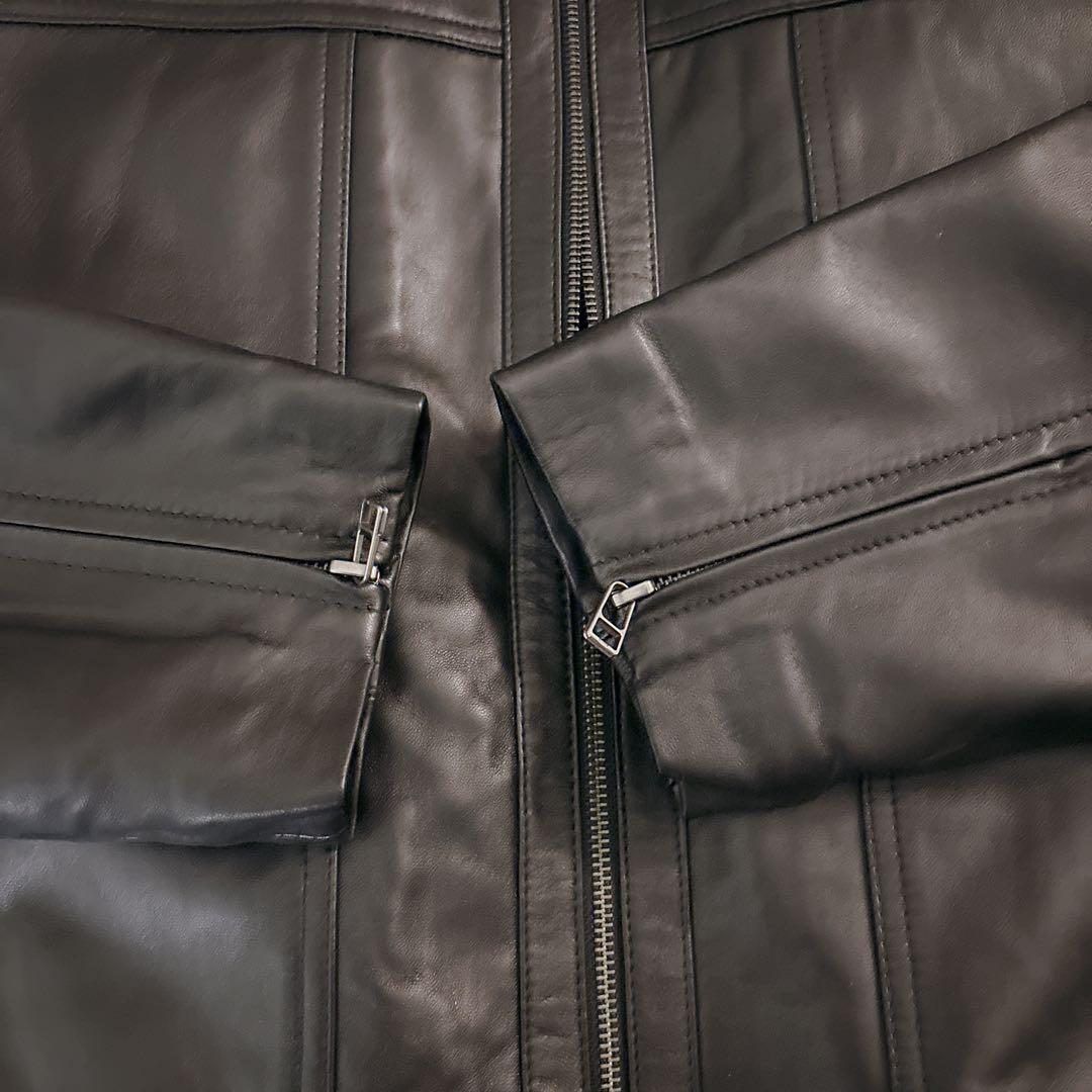 新品タグ付】リーバイス 本革シープスキン 襟ボア レザージャケット L