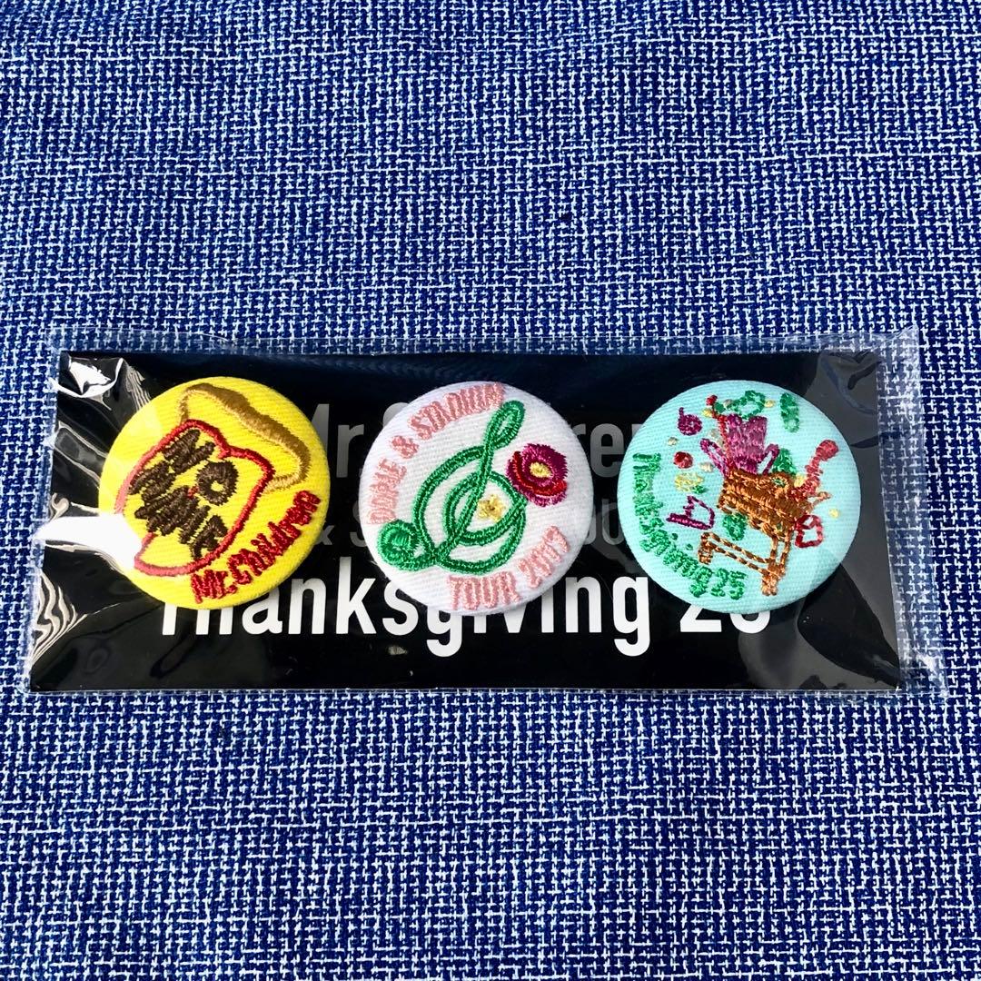 未開封】Mr.Children ピンバッジ Thanksgiving ガチャ - メルカリ