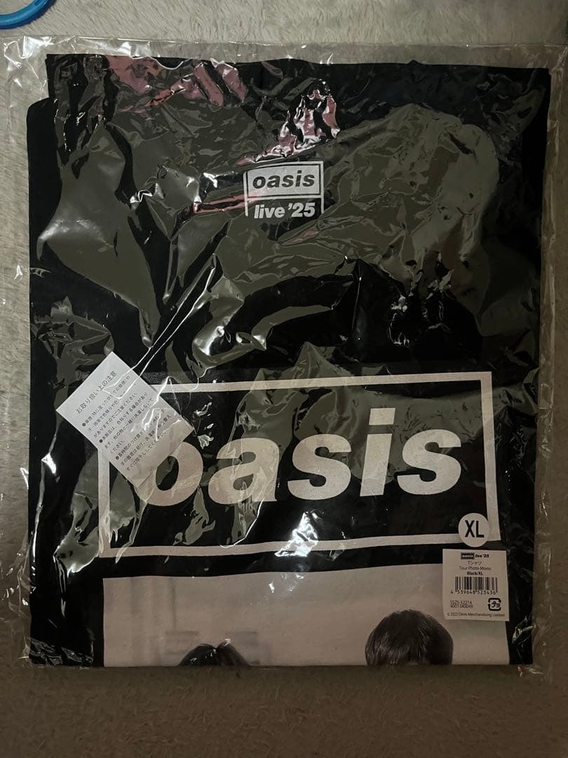 oasis 25 Tシャツ XL 黒