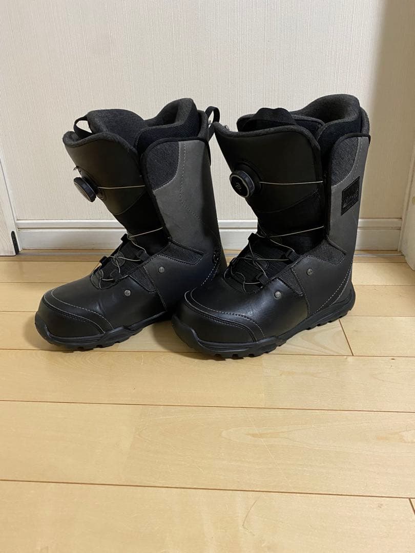キスマーク　BOAシステム ブラック スノーボードブーツ　25.0cm ②