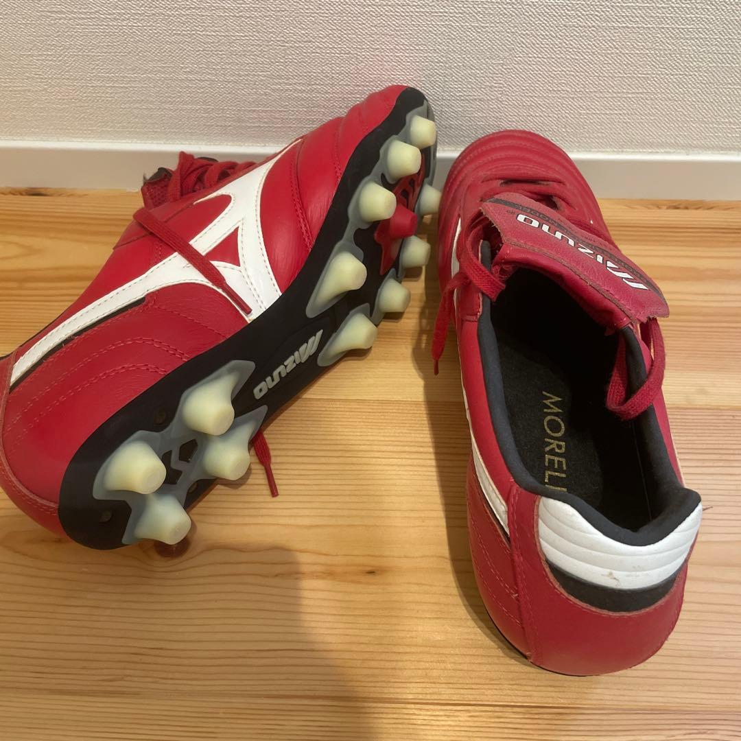 Mizuno モレリア2 サッカーシューズ レッド　26.5cm
