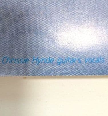 プリテンダーズ 1980年 デビューアルバム プロモポスター 新品•未使用品