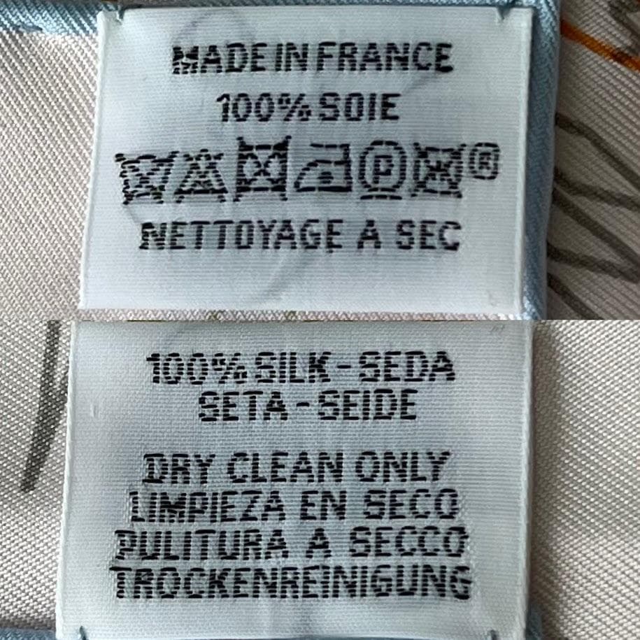 【新品未使用】エルメス Hカレ 90 《プリーズ・ホールド・ザ・ライン》シルク