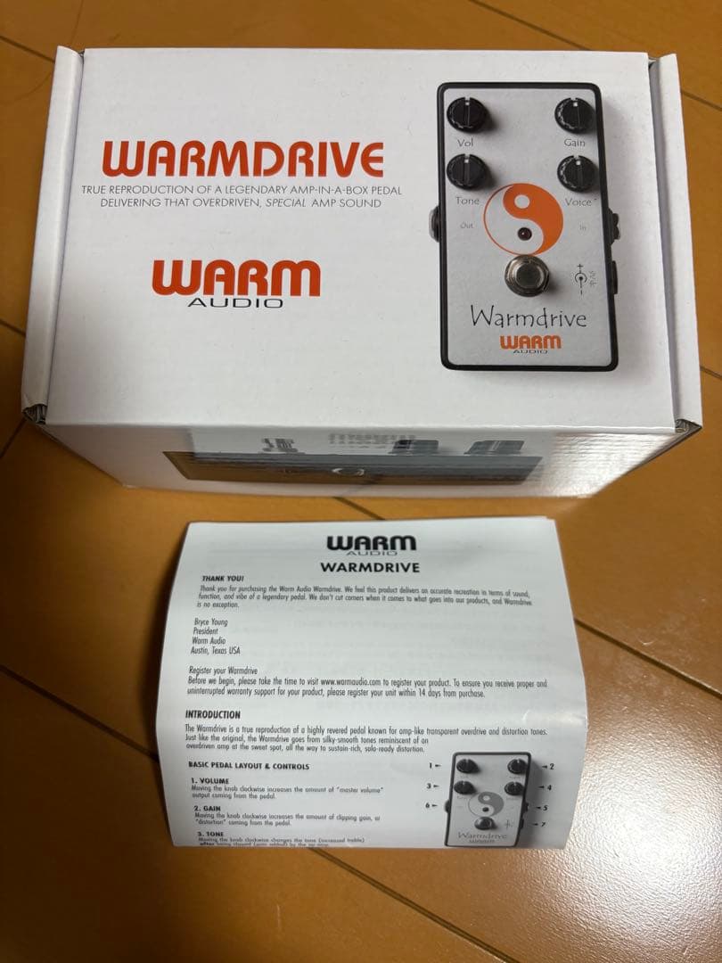 ギター WARMDRIVE WARM AUDIO