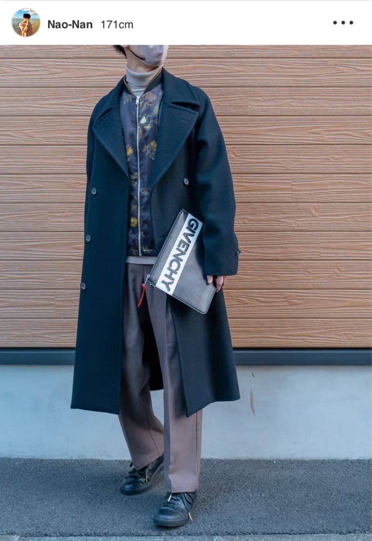 UNITEDTOKYO スーパー180's メルトンリバートレンチコート - メルカリ