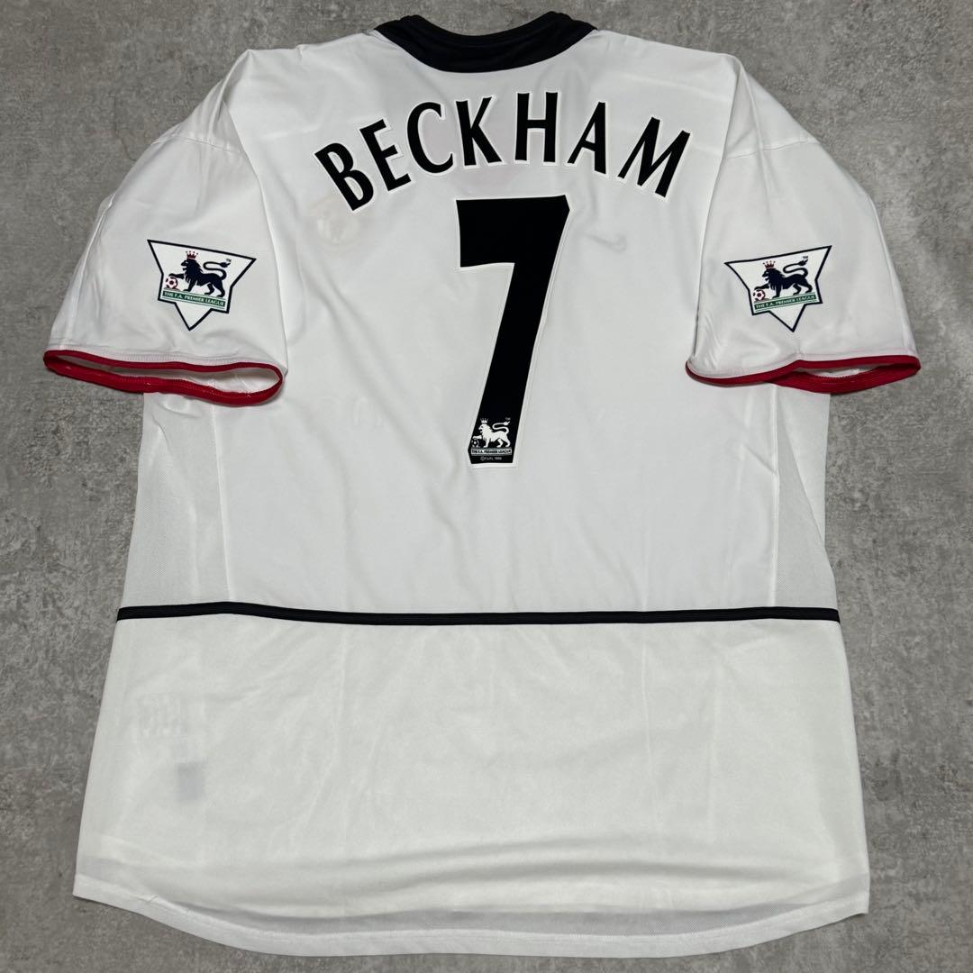 マンチェスターユナイテッド 02/03 #7 ベッカム ユニフォーム Yahoo!オークション - 02-03マンチェスターユナイテッド(A)#7 ベッカム