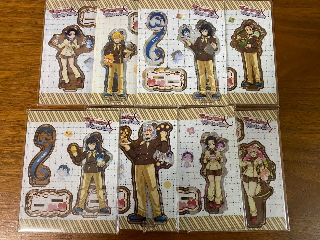 今日発送　8点　義勇　炭治郎　しのぶ　蜜璃　他　アクリルスタンド　鬼滅の刃 鬼滅の刃 ここみえアクリルフィギュア 玖ノ型 【2025年9月・10月・11月