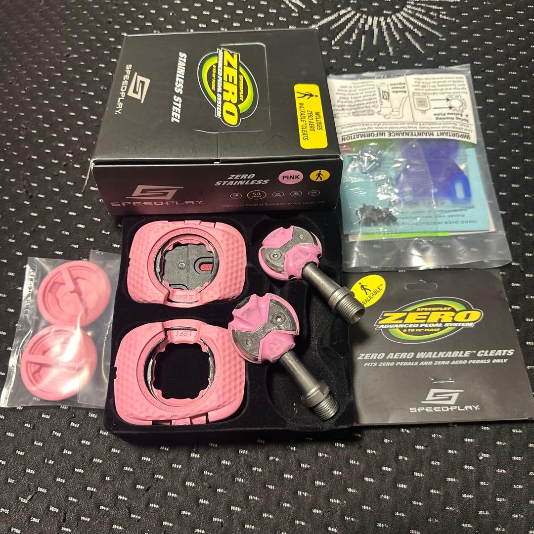 スピードプレイ ステンレス SPEEDPLAY ZERO ピンク - メルカリ