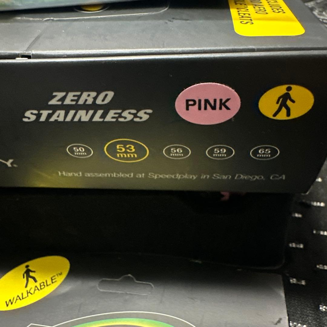 スピードプレイ ステンレス SPEEDPLAY ZERO ピンク - メルカリ