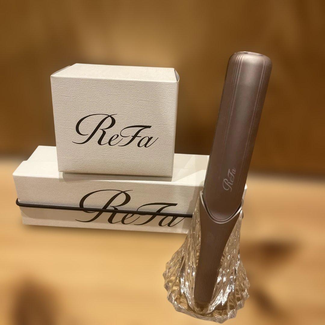 ReFa フィンガーアイロン ミニ　シャンパンゴールド 正規販売店】MTG リファ フィンガーアイロン ST 6 シャンパンゴールド