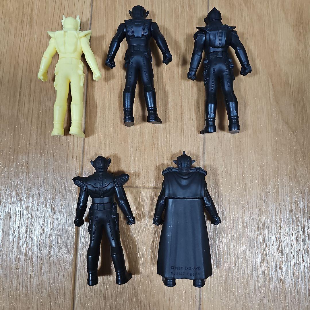 仮面ライダー 電王 ソフビ フィギュア5体 - メルカリ