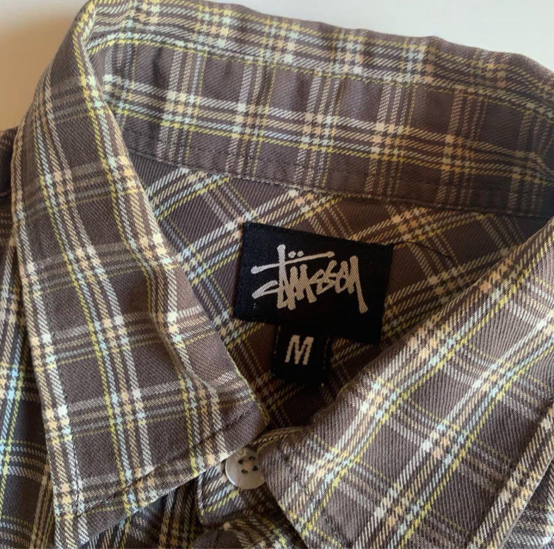 90s OLD STUSSY チェックシャツ