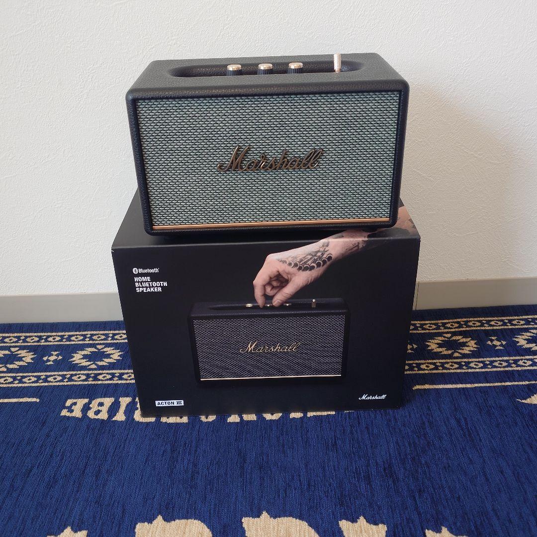 Marshall Bluetooth Acton III BLACK 国内正規品 Marshall Acton III Bluetooth Speaker System (Black) 1006008 B&H