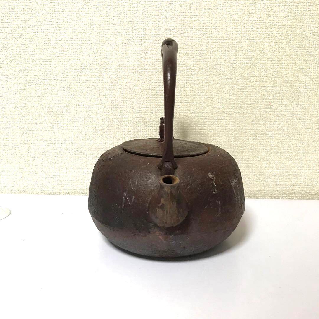 南部鉄器 勝芳 鉄瓶 みみずく 錆多い 佐藤勝芳 急須 勝芳造 - メルカリ