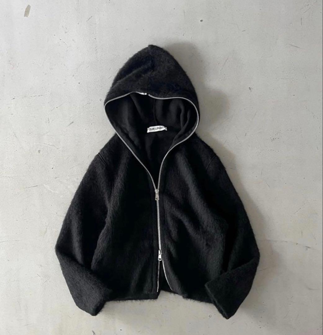 トップス our legacy FULL ZIP HOOD size44 中古・古着通販】OUR LEGACY (アワーレガシー) FULL ZIP HOOD ブラック