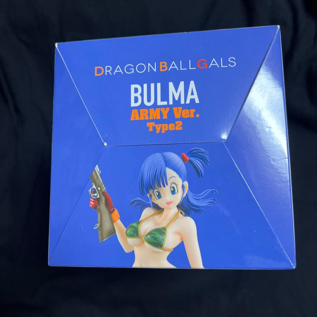 ドラゴンボールギャルズ　ブルマ　アーミーver. Type2 未開封品　正規品