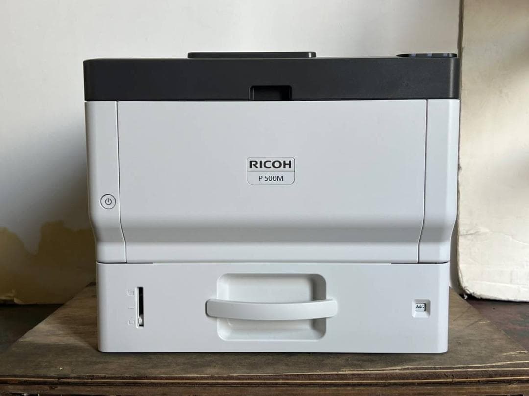 【完動品】RICOH リコー レーザープリンター P500 RICOH P 500 A4モノクロレーザープリンター/印字6万枚台 P500