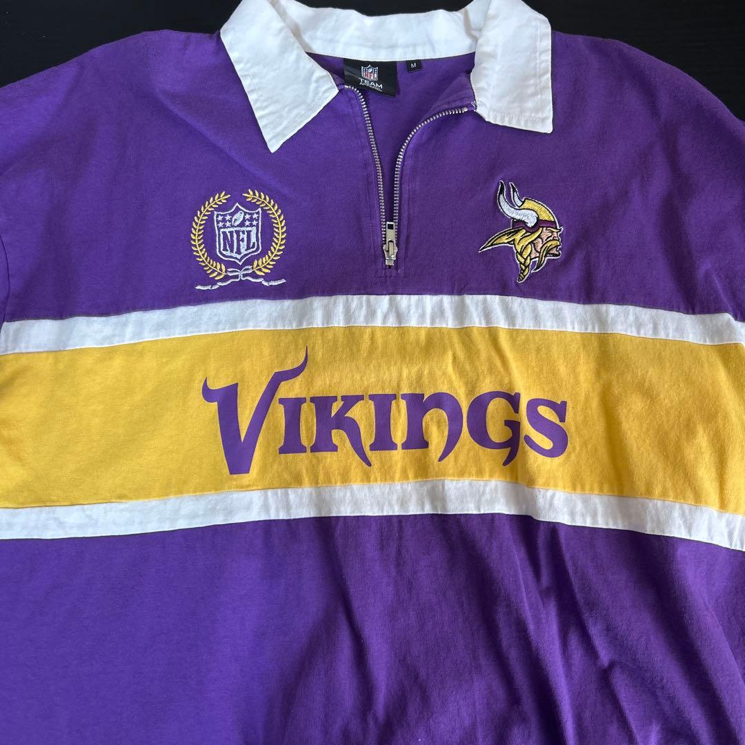 NFL Minnesota Vikings ハーフジップ M - メルカリ