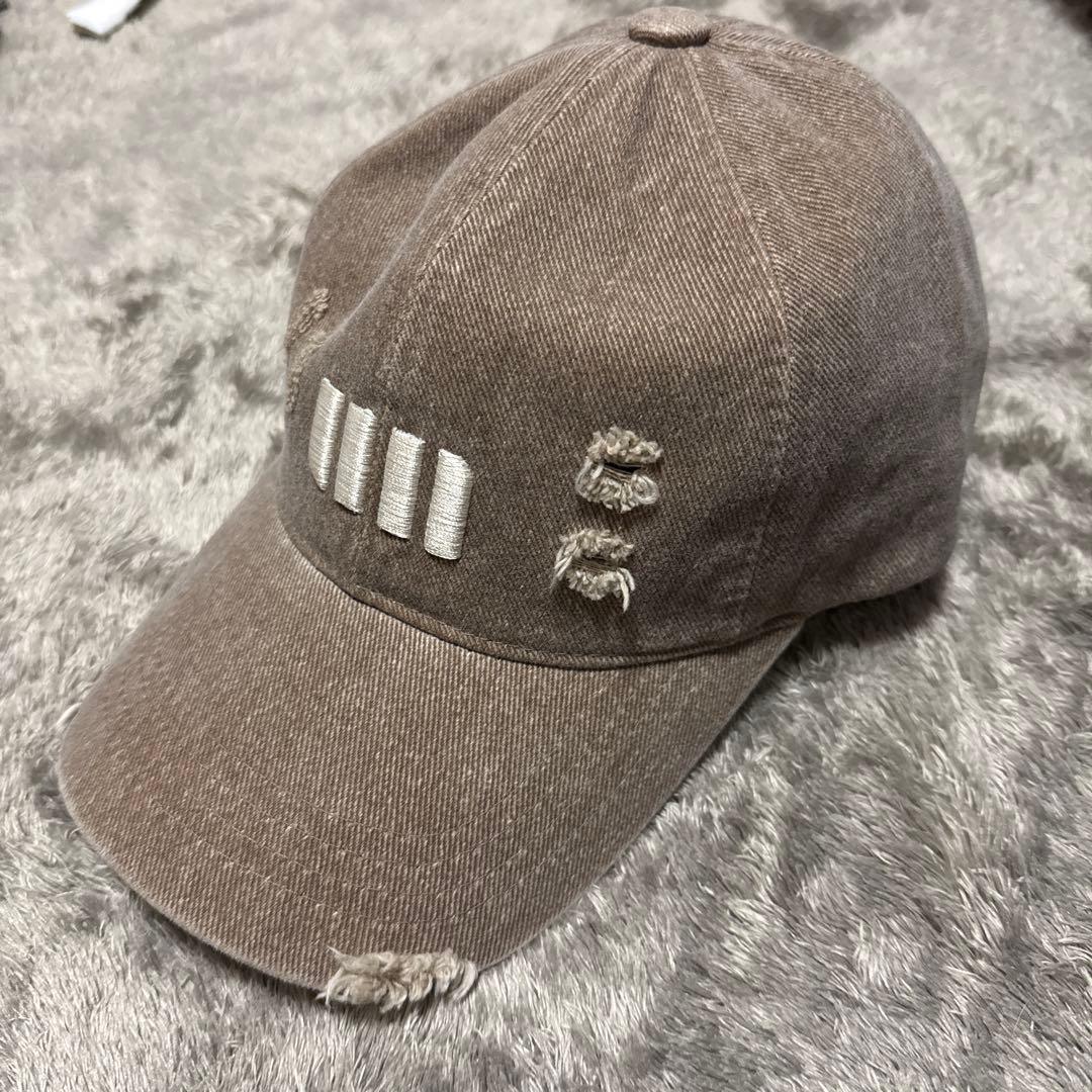 unsually Washed Damage Cap (moca brown)