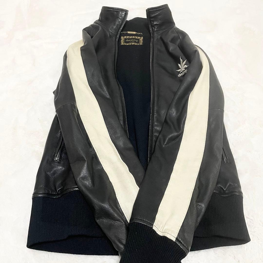 正規品】drestrip ドレストリップ レザー ジャケット 鹿革 メンズ