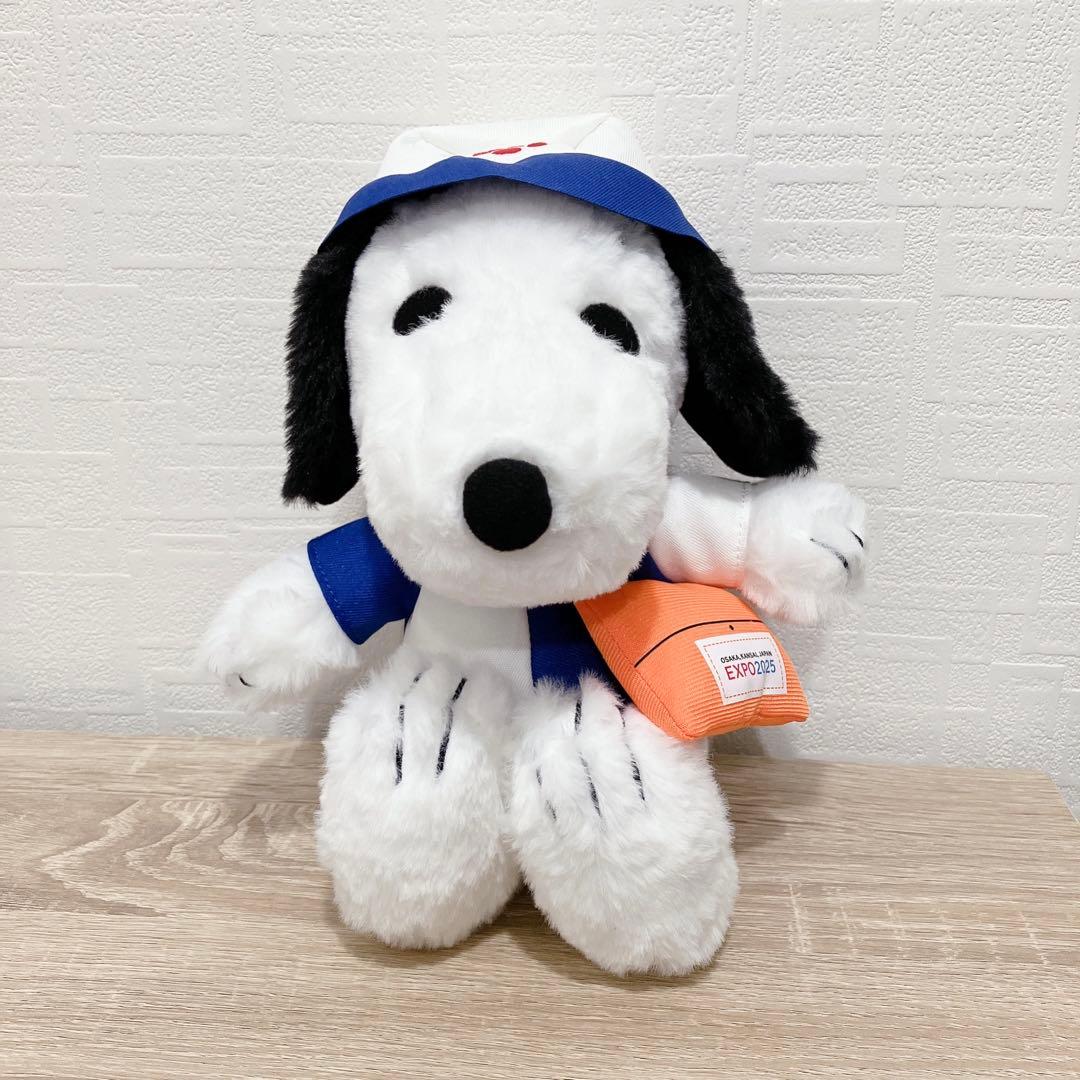 大阪 万博 限定 スヌーピー ぬいぐるみ PEANUTS SNOOPY - メルカリ