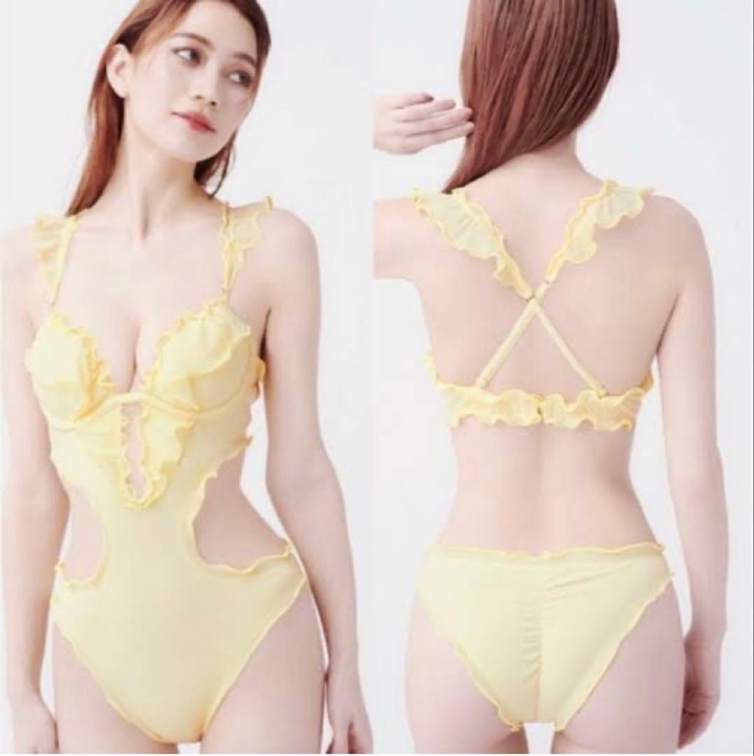 大人気で即完売】Ravijour ラヴィジュール スイムワンピース フリル