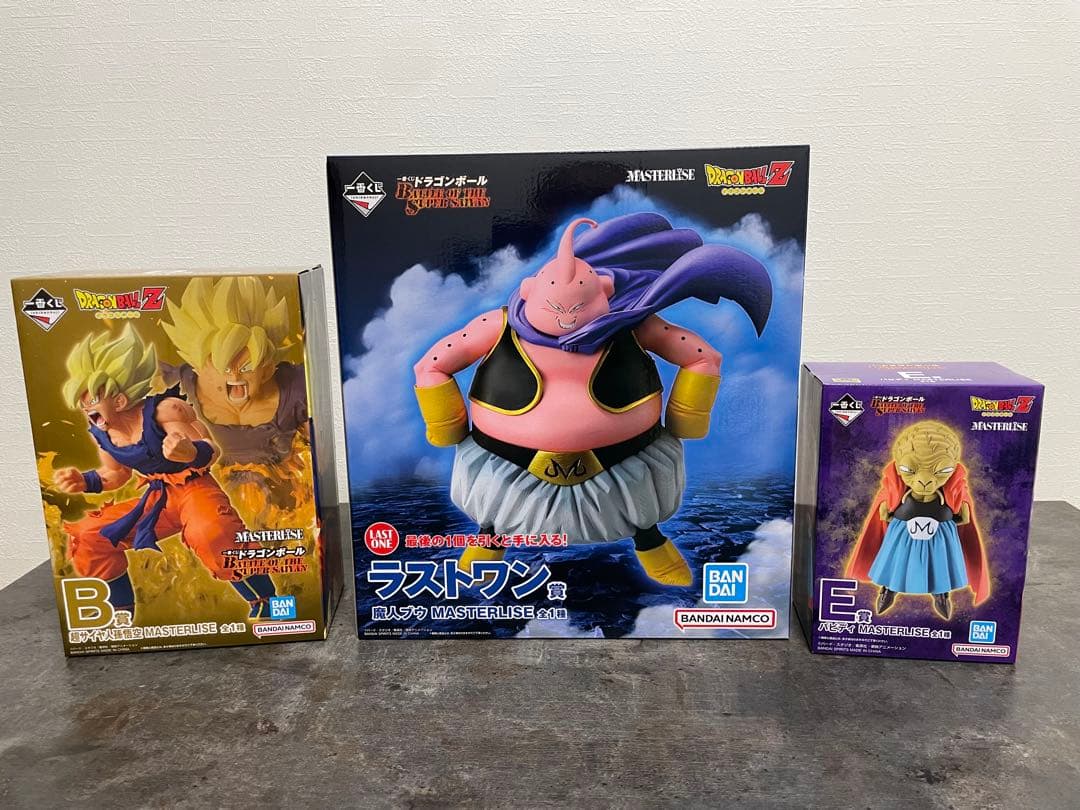 一番くじ ドラゴンボール B賞1個、E賞1個、ラストワン賞1個 一番くじ ドラゴンボール DRAGON HISTORY Ⅱ｜一番くじ倶楽部｜BANDAI