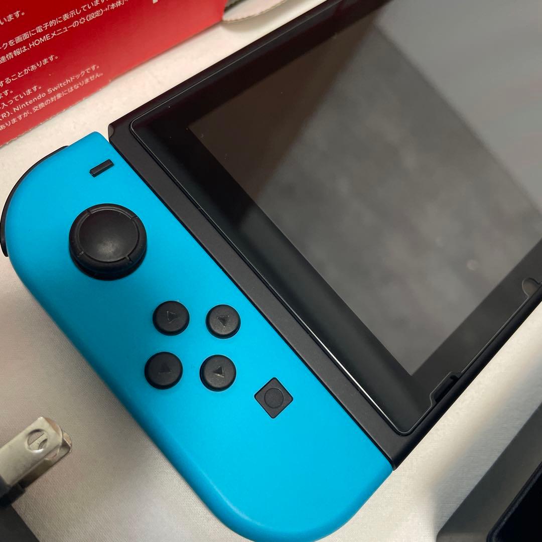 Nintendo Switch 本体 赤/青 スプラトゥーン3付き 画面フィルム - メルカリ