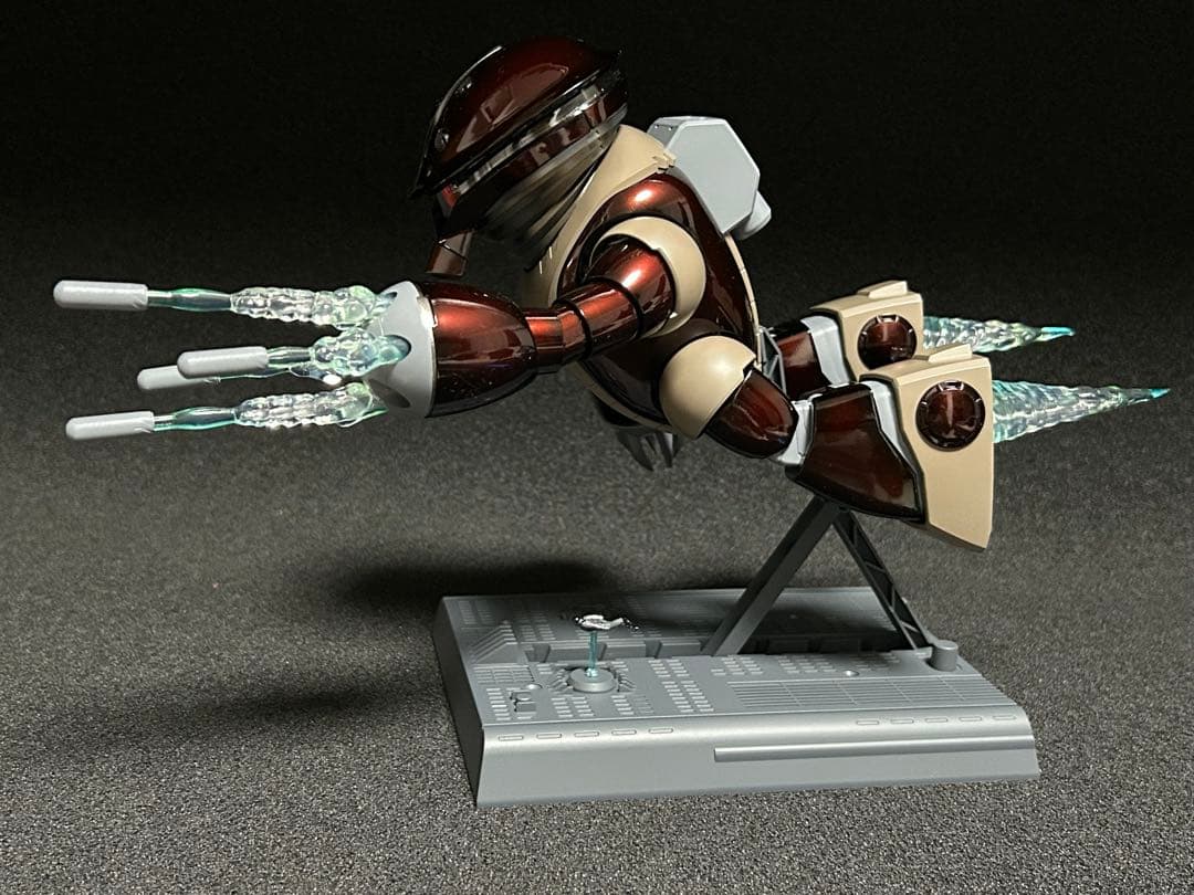 MGアッガイ　キャンディーグラデーション全塗装済み完成品　水転写デカール追加