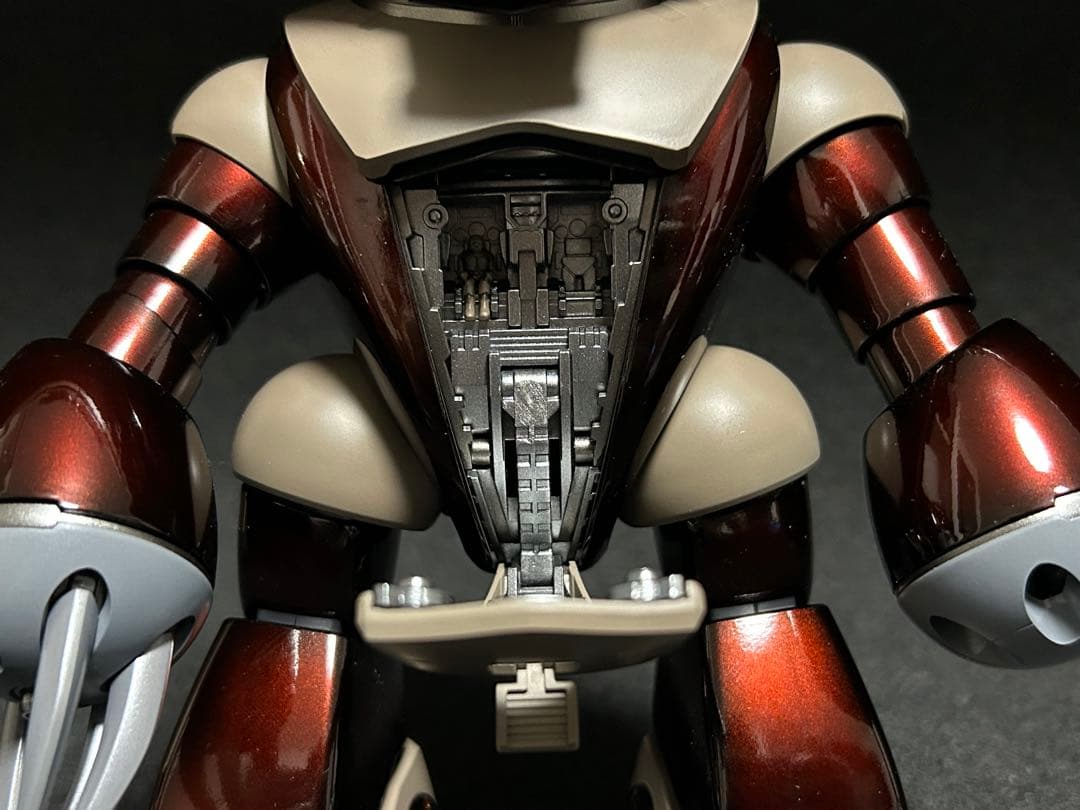 MGアッガイ　キャンディーグラデーション全塗装済み完成品　水転写デカール追加