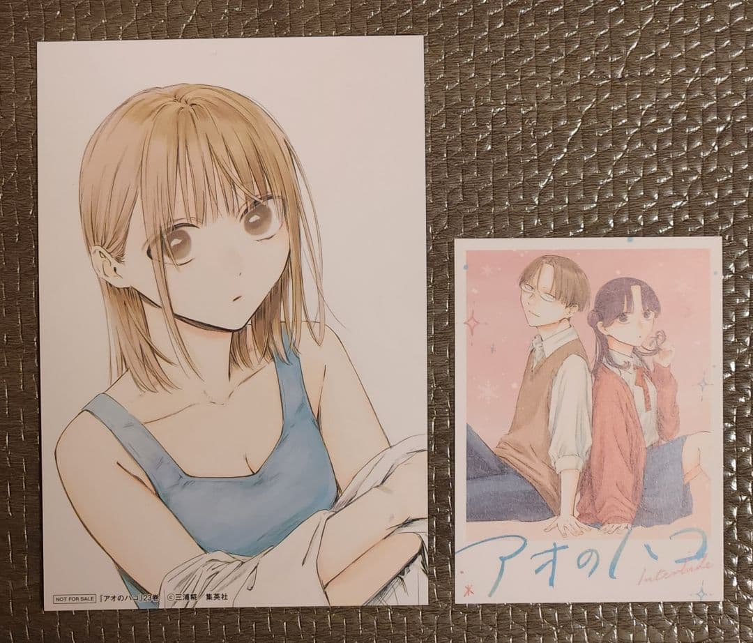 アオのハコ 23巻&小説 購入特典イラストカード2点セット - メルカリ