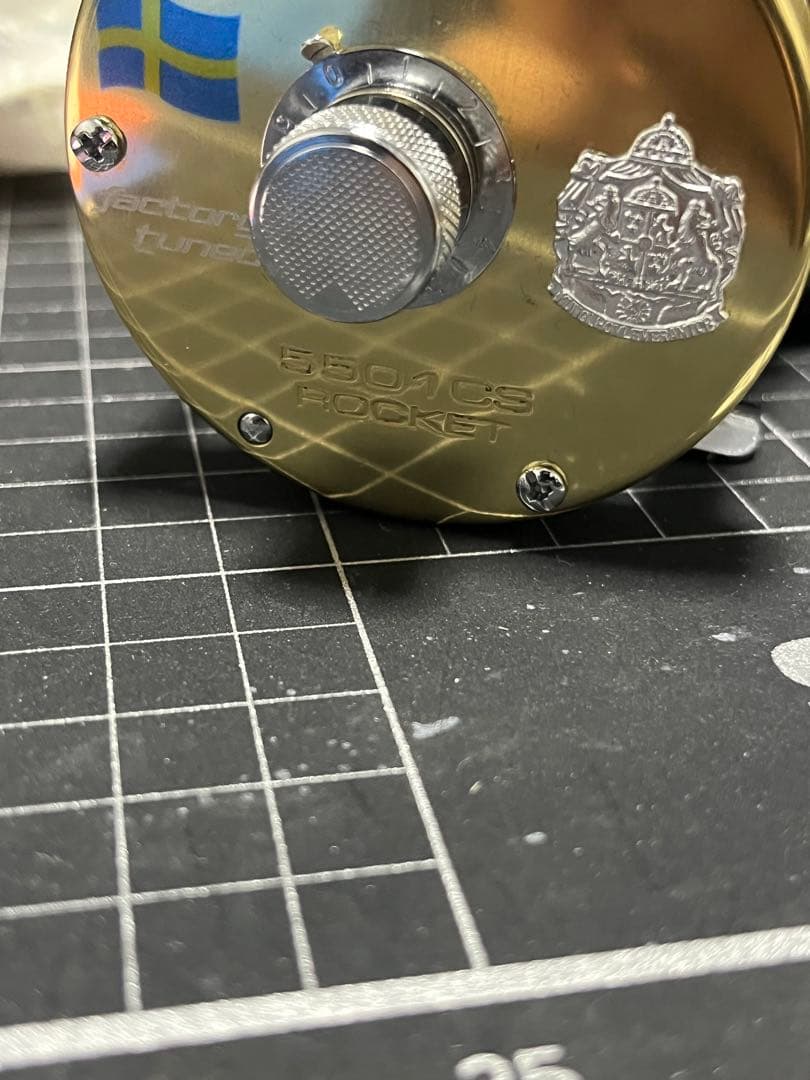 極上未使用 アブアンバサダー 5501cs rocketファクトリーチェーン