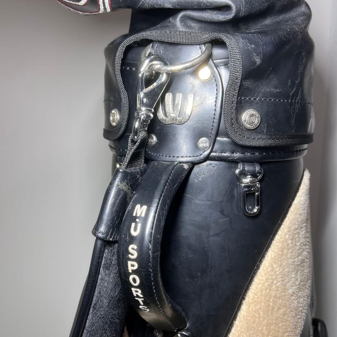 M.U.SPORTS キャディバッグ レディース ウエサコミエコ キャスター付き